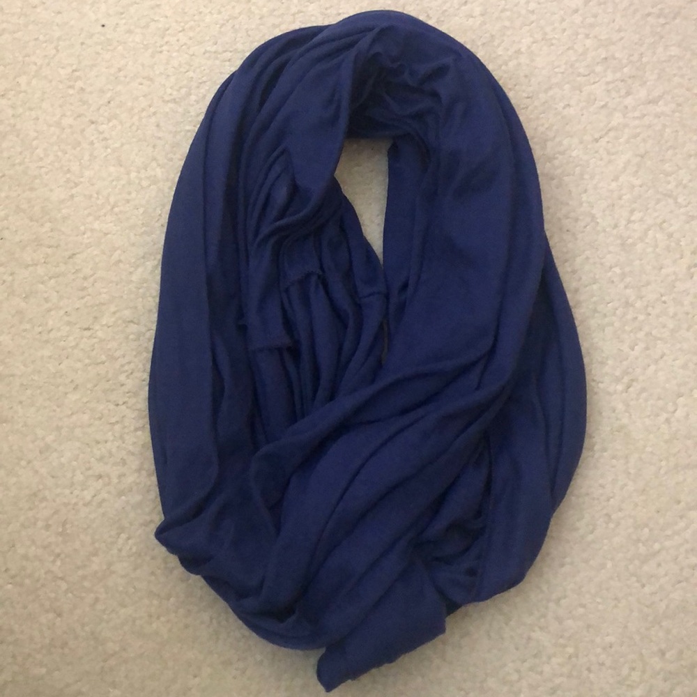 Blue Infinity Scarf